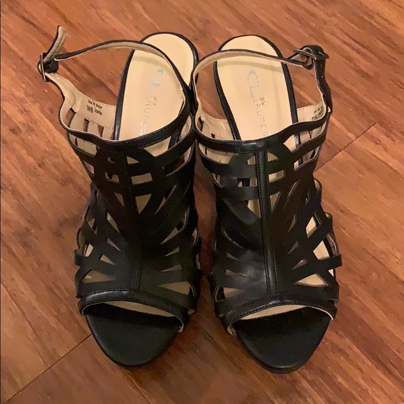 CL by Laundry Shoes - CL By Laundry black heels